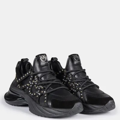 PINKO sneakersy damskie z cekinami Ariel 28 czarne