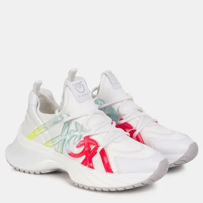 Kolorowe sneakersy damskie Pinko Ariel 01