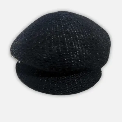 Emporio Armani kaszkiet damski Cappello Basco czarny