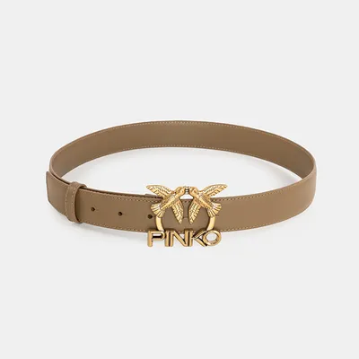 Pasek PINKO Love Aster Hips Simply 3 Belt oliwkowy