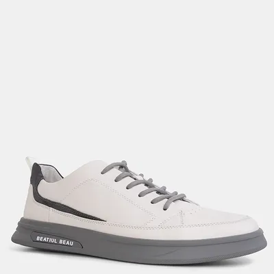 John Doubare sneakersy Białoszare