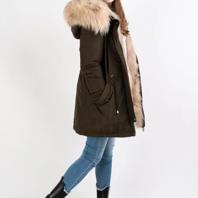 ROCKANDBLUE Kurtka parka z kapturem z futra lisa Kit