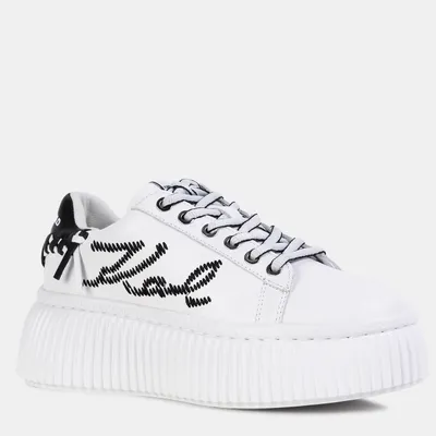 KARL LAGERFELD Sneakersy Kreeper Lo Whipstitch Lo Lace