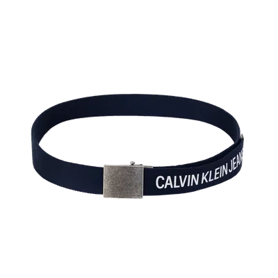 Calvin Klein Jeans pasek materiałowy 80 granatowy