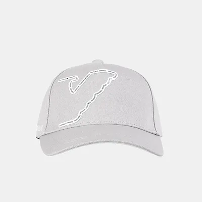 Emporio Armani Czapka z daszkiem z grafiką logo szara 627503 0A522 00020