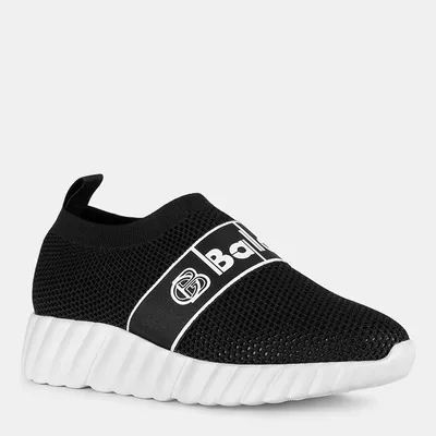 BALDININI Sneakersy ażurowe czarne