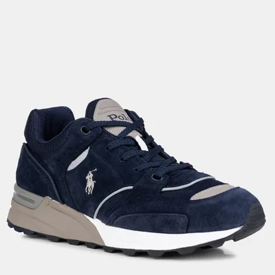 POLO Ralph Lauren Sneakersy TRACKSTR 200 LOW TOP LACE Niebieskie