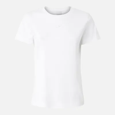PINKO t-shirt z krótkim rękawkiem Bussolotto biały