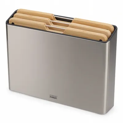 Joseph Joseph - Zestaw 4 el. deski + stojak Folio Bamboo