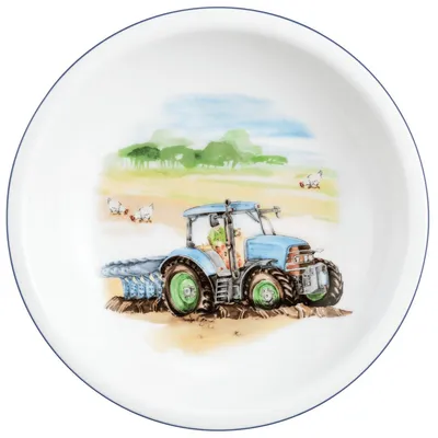 Seltmann Weiden - Talerz do zupy dla dzieci 20cm My Tractor