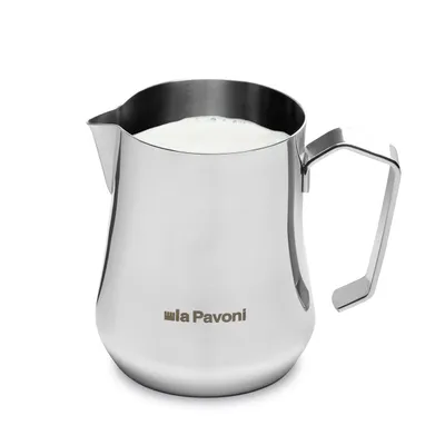 La Pavoni - Dzbanek na mleko 300 ml Stal nierdzewna