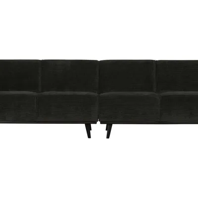 Be Pure - Sofa Statement 4-osobowa RIB (grafitowa)
