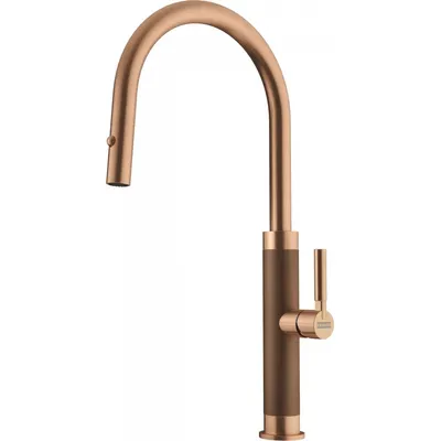 FRANKE - Bateria kuchenna Mythos Masterpiece pull-out spray Miedziana