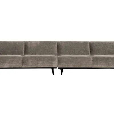 Be Pure - Sofa Statement XL 4-osobowa RIB (gliniana)