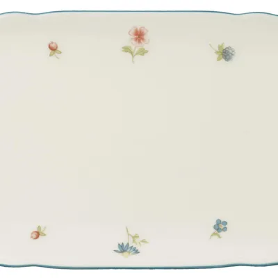 Seltmann Weiden - Prostokątny półmisek 20x12.5cm Marie-Luise Streublume