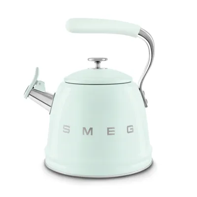 Smeg - Czajnik tradycyjny z gwizdkiem 50's Retro Style WKF01PG Pastelowa zieleń