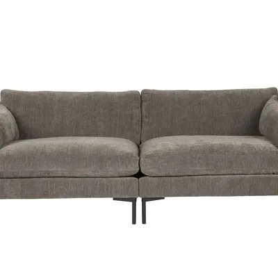 Zuiver - Sofa 3-osobowa Summer kawowa