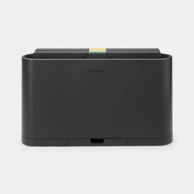 Brabantia - Zestaw 4 desek do krojenia Tasty+ z etui i podstawką – Dark Grey