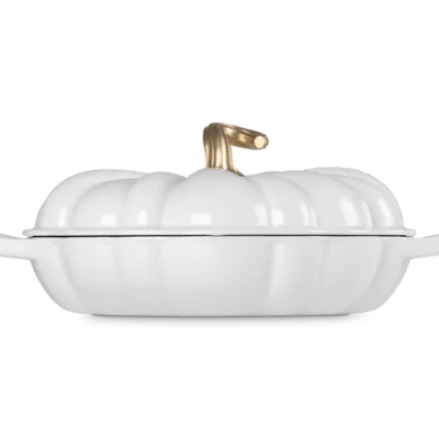 Le Creuset -  Garnek profesjonalny gourmet dynia biały