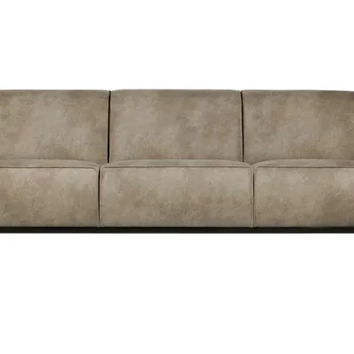 Be Pure - Sofa Statement 3-osobowa (skóra słonia)