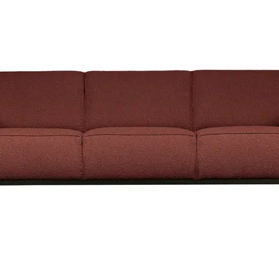 Be Pure - Sofa Statement 3-osobowa (kasztanowa)