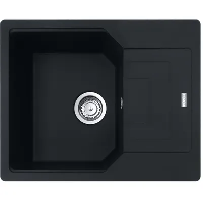 FRANKE - Zlewozmywak wbudowywany Urban UBG 611-62 Czarny mat + wkładka