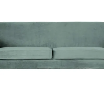 Woood - Sofa Rocco velvet 187 cm (miętowa)