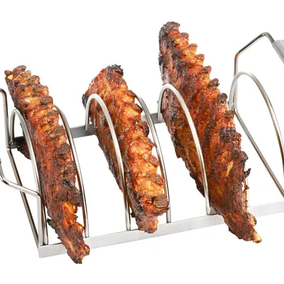 GEFU - Ruszt do grillowania mięsa 2 w 1 BBQ