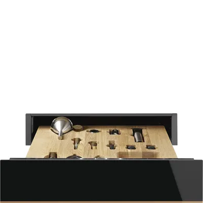 Smeg - Szuflada Sommeliera CPS615NR Dolce Stil Novo Czarna