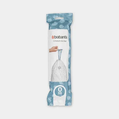 Brabantia - Worki na śmieci do koszy FlatBack+ i Bo, 2 x 30 (10 szt.)