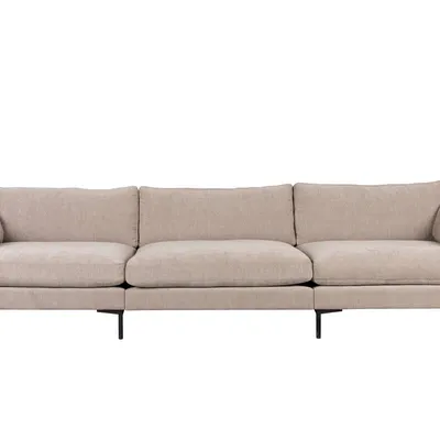 Zuiver - Sofa 4,5-osobowa Summer latte