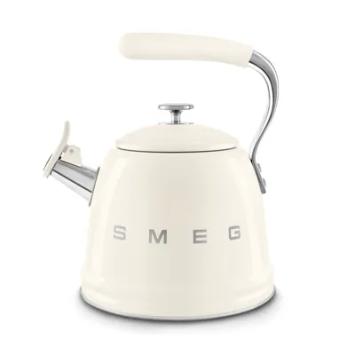 Smeg - Czajnik tradycyjny z gwizdkiem 50's Retro Style WKF01CR Kremowy