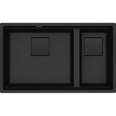 FRANKE - Komora do podbudowy Kanon KNG 120-46-21 Onyx / Czarny odpływ