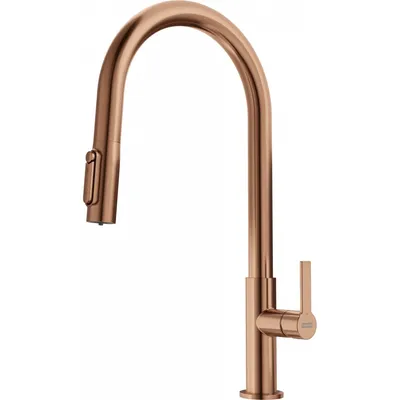 FRANKE - Bateria kuchenna do wody filtrowanej Maris Slim Clear Water J pull-out Miedziana