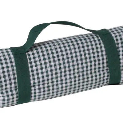 Les Jardins de la Comtesse - Obrus piknikowy 140 x 140 cm Dark Green Gingham
