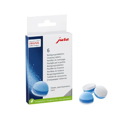 Jura - Tabletki czyszczące trójfazowe 6 szt.