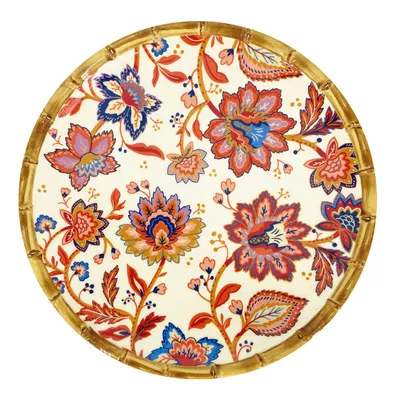 Les Jardins de la Comtesse - Talerz z melaminy płaski Jaipur 28 cm