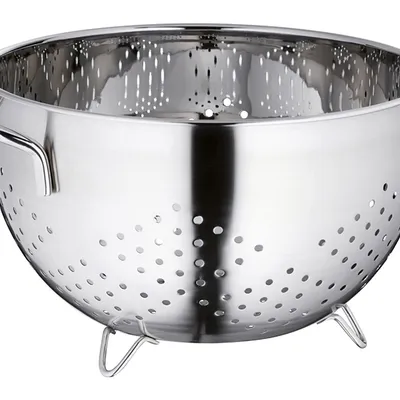 Kela - Durszlak stalowy Athos 24 cm