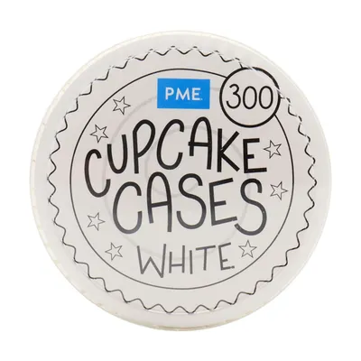 PME Cake - Papilotki do babeczek białe 300 sztuk
