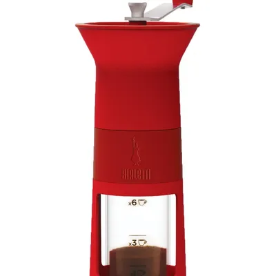 Bialetti - Młynek do kawy Czerwony