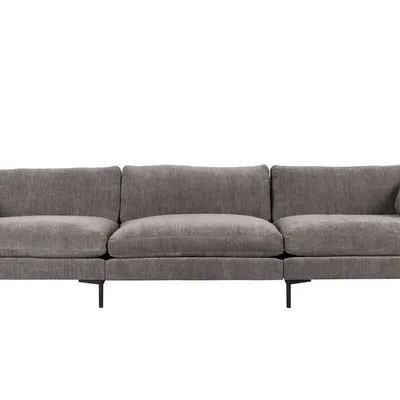 Zuiver - Sofa 4,5-osobowa Summer antracytowa
