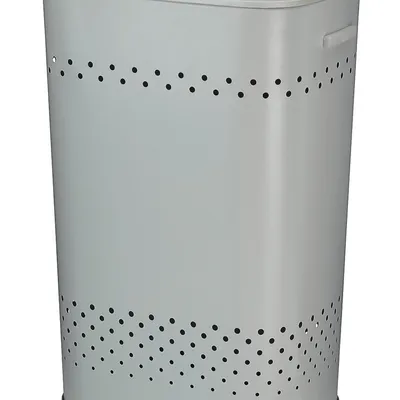 Kela - Kosz na pranie 60 L Malaga Szary
