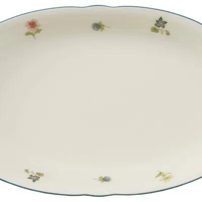 Seltmann Weiden - Owalny półmisek 23.5x14cm Marie-Luise Streublume