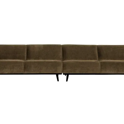 Be Pure - Sofa Statement XL 4-osobowa RIB (rock)