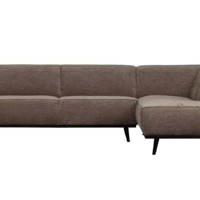 Be Pure - Narożnik Statement RIB prawy (taupe)