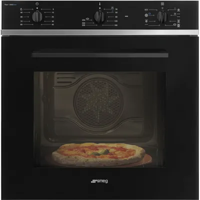 Smeg - Piekarnik elektryczny z czyszczeniem parowym SF64M3S1PZB Selezione Czarny
