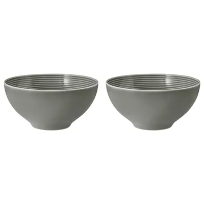 Seltmann Weiden - Zestaw 2 misek 15.5cm Beat Color Glaze szary