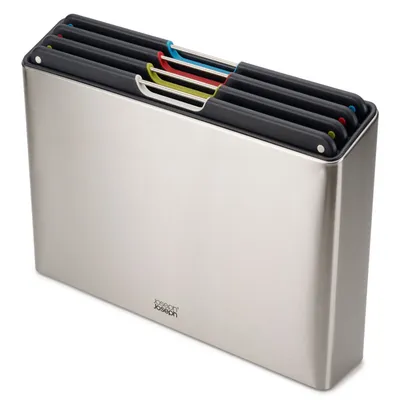 Joseph Joseph - Zestaw 4 desek Folio Steel Stal nierdzewna
