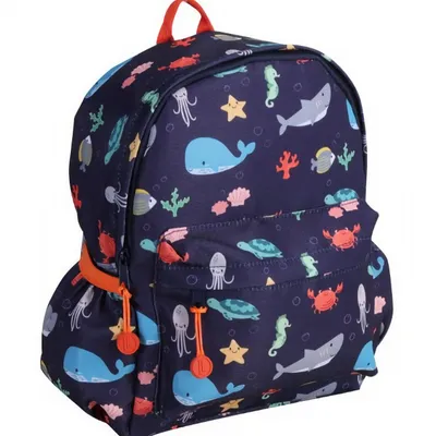 Lund London - Plecak dla dzieci Little Lund Ocean