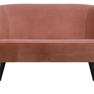 Woood - Sofa Sara Velvet Różowa